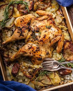 Chicken - Creamy Garlic Marinated Flattie (+-1.3kg-1.5kg)