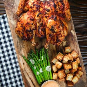 Chicken - Peri-Peri Marinated Flattie (+-1.3kg-1.5kg)