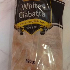 Ciabatta White (Unsliced) Loaf 390g