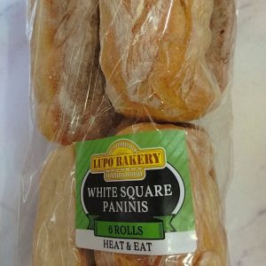 Square White Pannis 6 Rolls