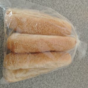 Hero White Hotdog Rolls 6's