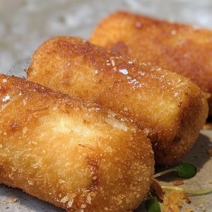 Pancake Crumbed Chick & Mush